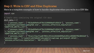 How to Remove Duplicate Rows from a CSV File in Python