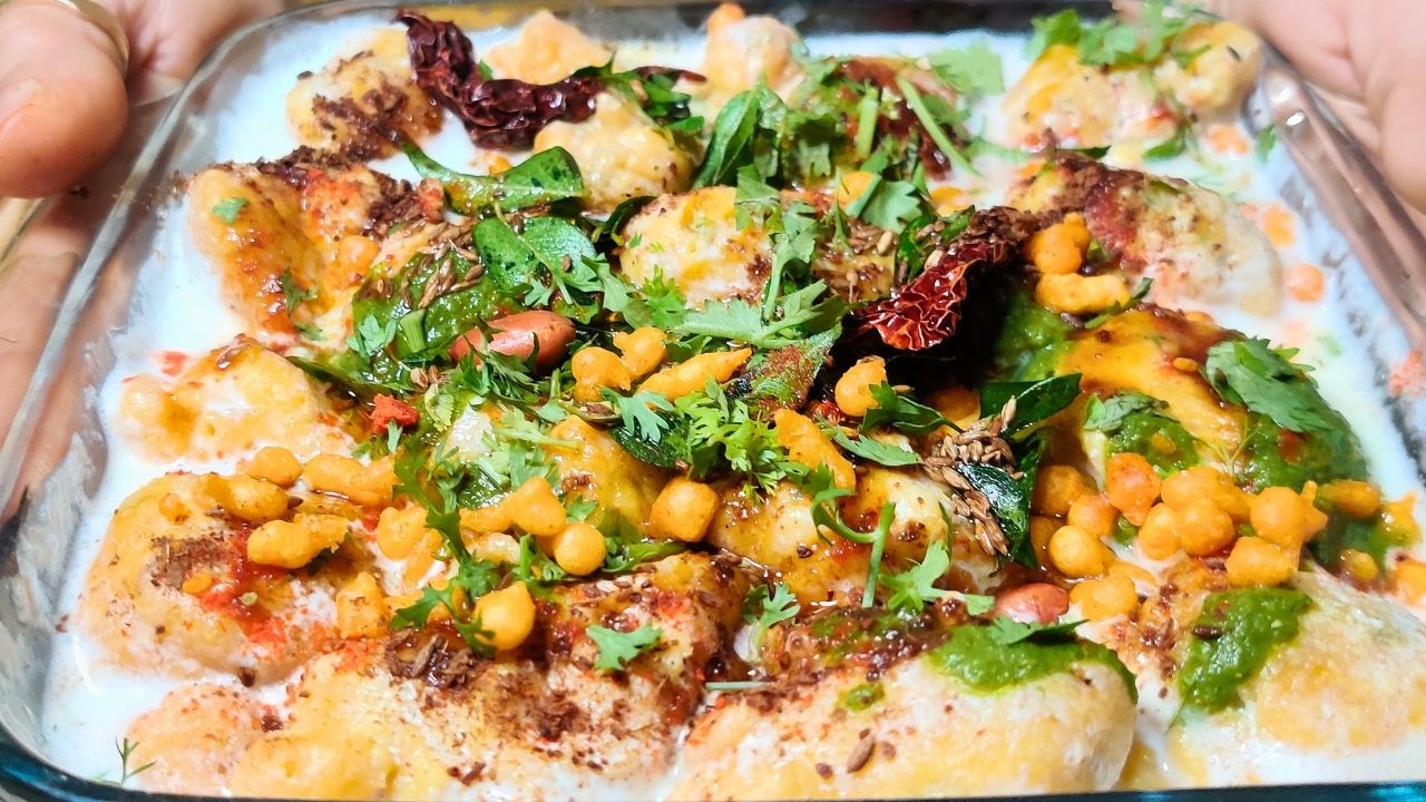 होली पार्टी में बनाएं इंस्टेंट दही वड़ा - 5 मिनट में| Dahi Phulki|Besan Ke Dahi Bade| Zayka Ka Tadka