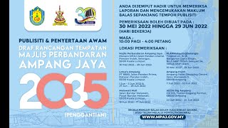 PROGRAM PUBLISITI DAN PENYERTAAN AWAM DRAF RANCANGAN TEMPATAN MPAJ 2035 (PENGGANTIAN) screenshot 3