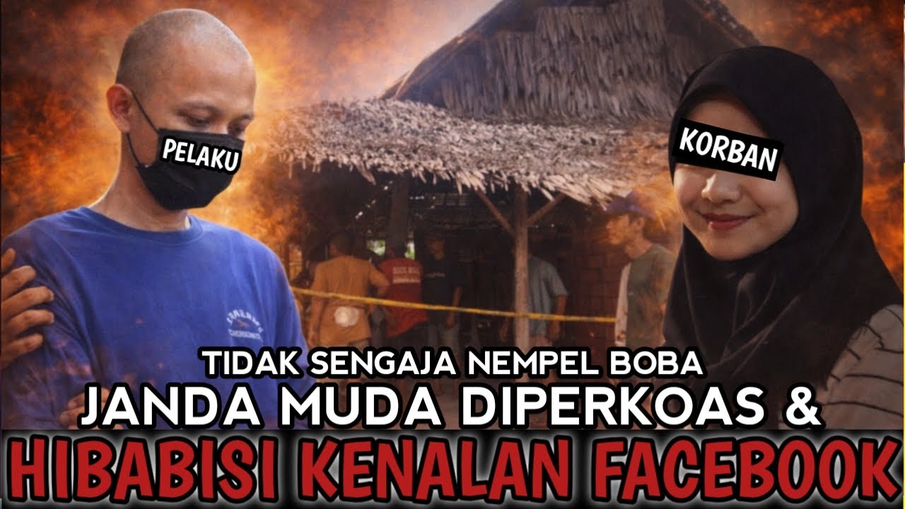 TERNS4NG KARENA KETEMPELAN BOBA SAAT DI BONCENG RAMADHAN NEKAT HABISI & PERKOAS JANDA DITOBONG BATA