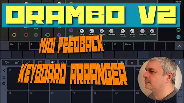 BeepStreet Drambo v2 - Demo / Tutorial 86: Create a keyboard arranger with Midi Feedback