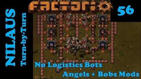 Factorio S6E56 - Construction Robot entourage... finally