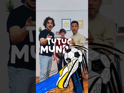 TUTUCA ⚽️ MUNDIAL con Messi, Mbappe, Neymar y algunos de sus gestos de festejo de gol #shorts