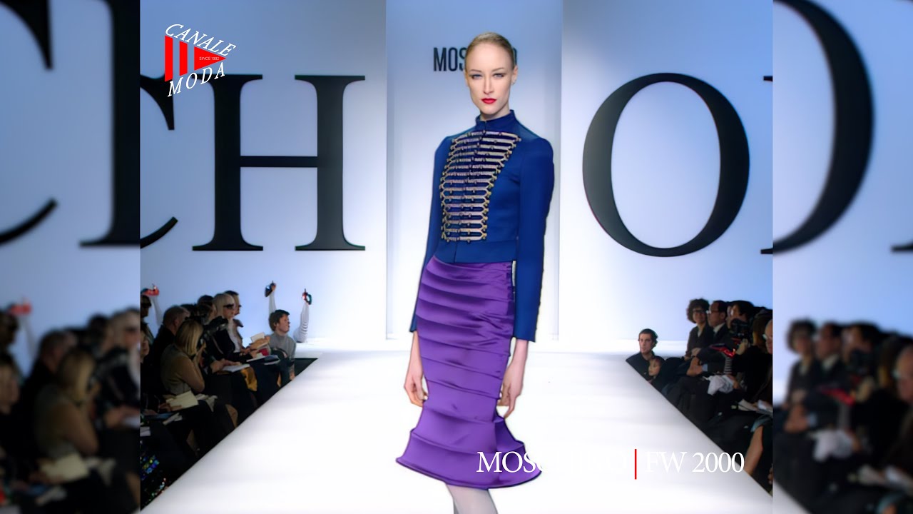 MOSCHINO Осень-Зима 2000 Милан 4K Волшебник страны Оз - Canale Moda