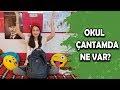 OKUL ÇANTAMDA NE VAR - KALEM KUTUMDA NE VAR?