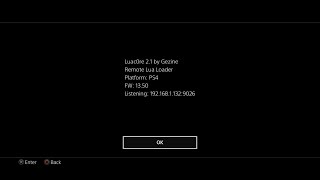 PS4 Jailbreak News -  13.50 LUACORE Loader Exploit Confirmed Working