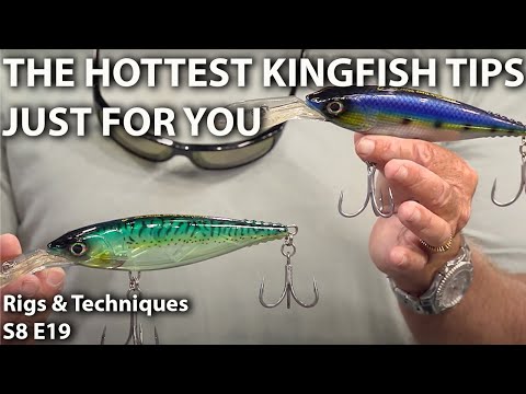 catching a king fish with treble hooks Paradise Tackle Catching Kingfish: How to rig