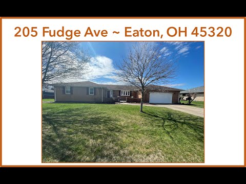 205 Fudge Ave, Eaton, OH home video tour