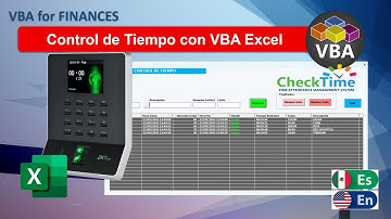 Control de Tiempo con VBA Excel