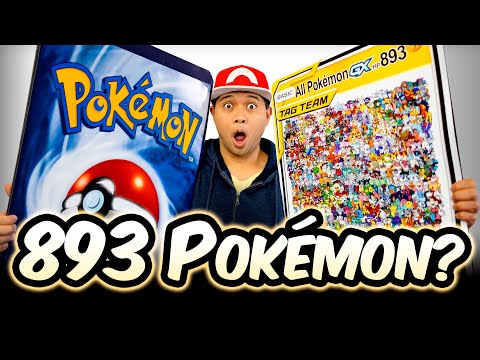 Drawing 893 POKÉMON in 100 HOURS? Drawing the ULTIMATE POKEMON CARD!