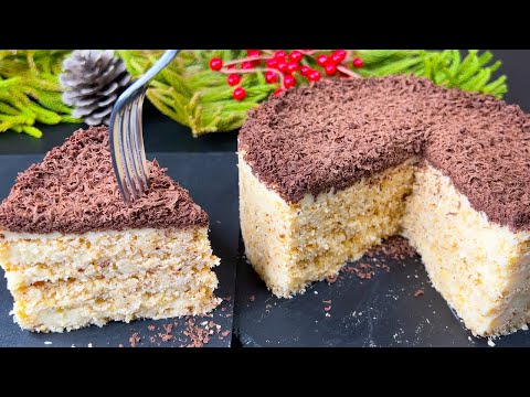 Das neueste Dessert zu Weihnachten! In 15 Minuten  Vergessen Sie den beruhmten Joghurtkuchen!