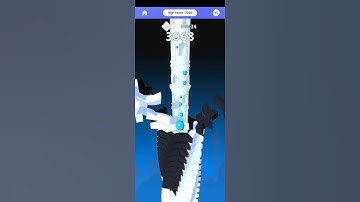 Stacking thrills and bouncing skills in Stack Bounce! 🎮⚡️ #GamingShorts#shorts#YTshorts#Gaming