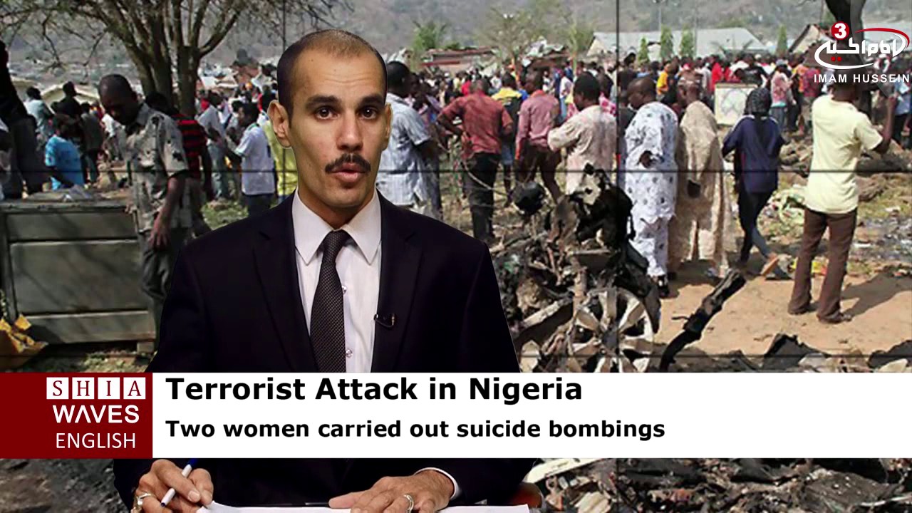 Two female suicide bombers kill at least 30 at Nigerian market