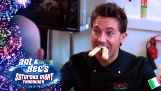 Gino D'Acampo Pretends To Be a Bat In 'Get Out Of Me Ear!' Deleted Scene - Saturday Night Takeaway