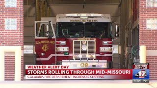Columbia Fire Department’s response plan to flash floods around Columbia