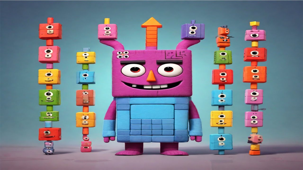 Let's explore numberblocks math together | Learn to count ...