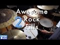 2 Awesome Rock Drum Fills - Drum Lesson | Drum Beats Online