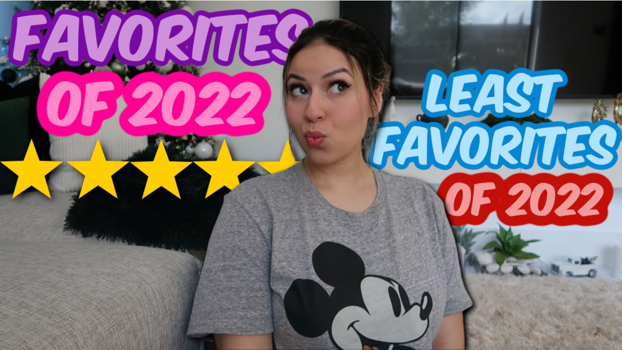 my favorite & least favorite books of 2022! YouTube