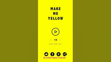 Make me Yellow Level 19 Answer Android