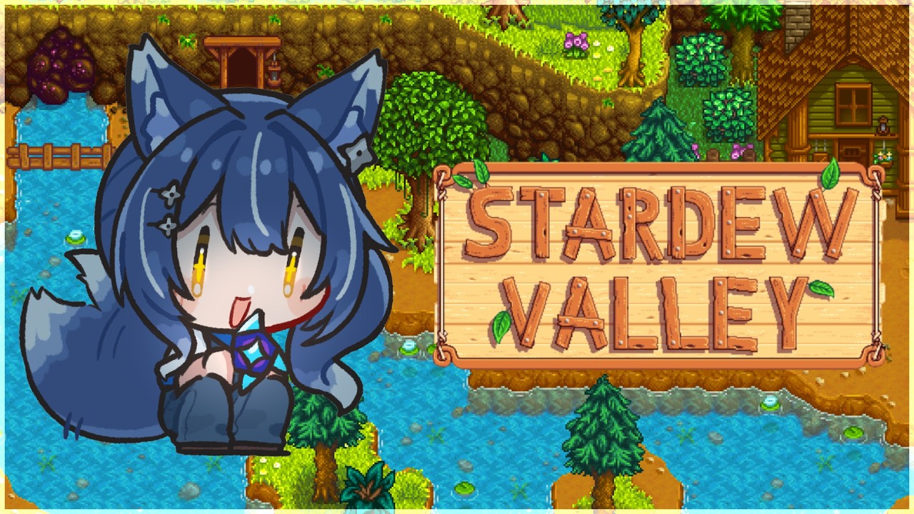 【Stardew Valley】❖ゆるスタバレ!初年度夏、地下に潜って鉱石集めるぞ⚒️❖【ゆにふぃ!/ #風魔小宵】