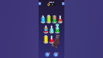 The Most Satisfying Puzzle Game | Nut & Bolt Sort: Color Puzzle #shorts #gameplay