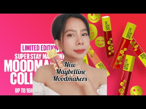 New Maybelline superstay matte ink moodmakers. lip switches. 💋.