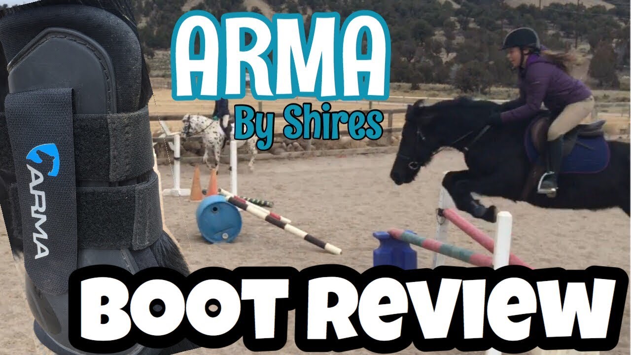 ARMA By Shires // Open Front Jumping Boot Review
