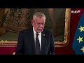 Regierungskrise in Österreich: Bundespräsident appelliert an Politiker