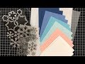 10 Cards - 1 Kit | My Favorite Things Card Kit | Snowflake Splendor 2017 | Part 1