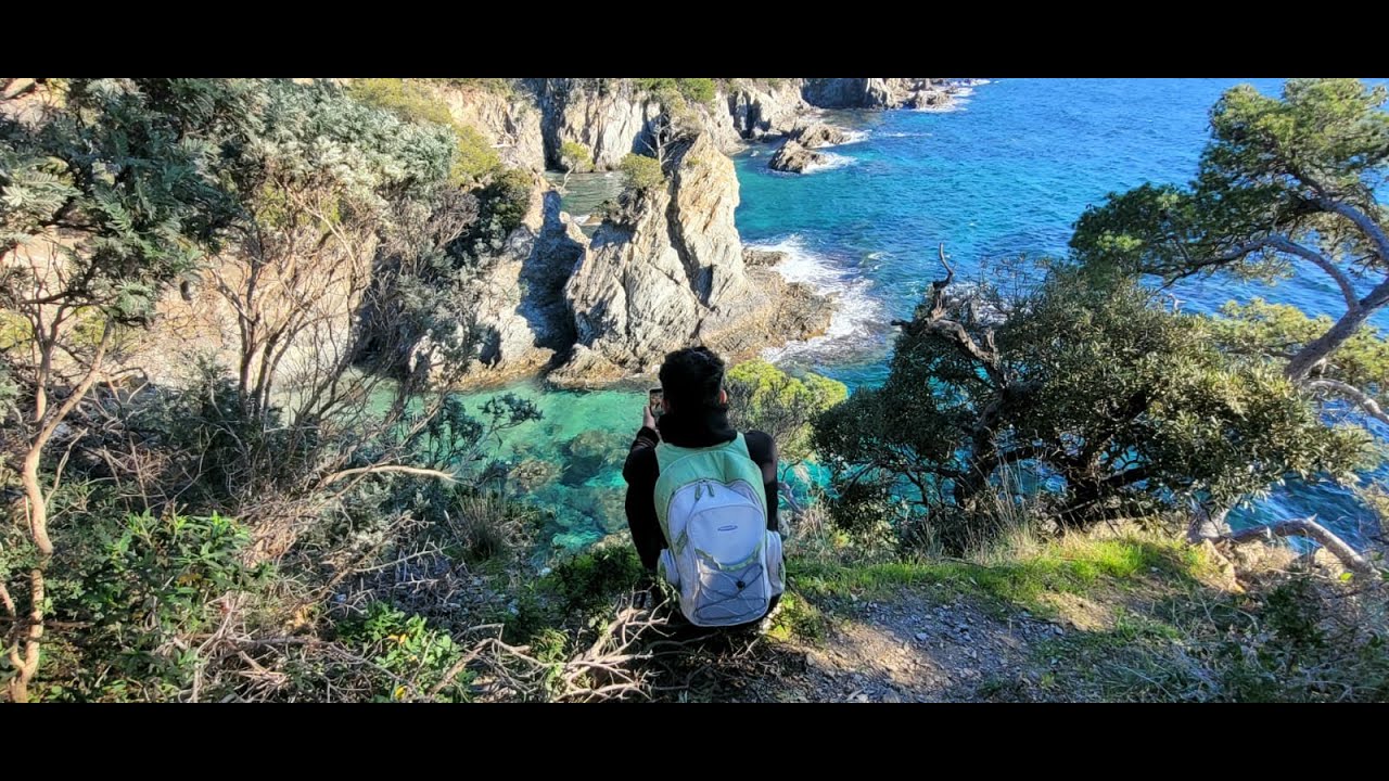 Randonnée : presqu'île de Giens La Madrague, pointe Chevalier, pointe Rabat, Pointe des morts.