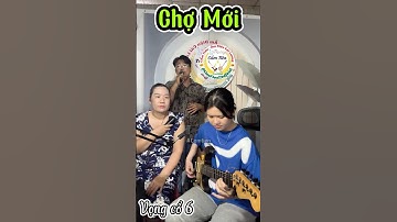 Cẩm Tiên Đàn Guitar cổ cho Ba mẹ hát bài Chợ Mới vọng cổ câu 6 - Cẩm Vân và Văn Thân trình bày