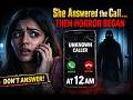 She Answered the Call… Then Horror Began#trending #horror