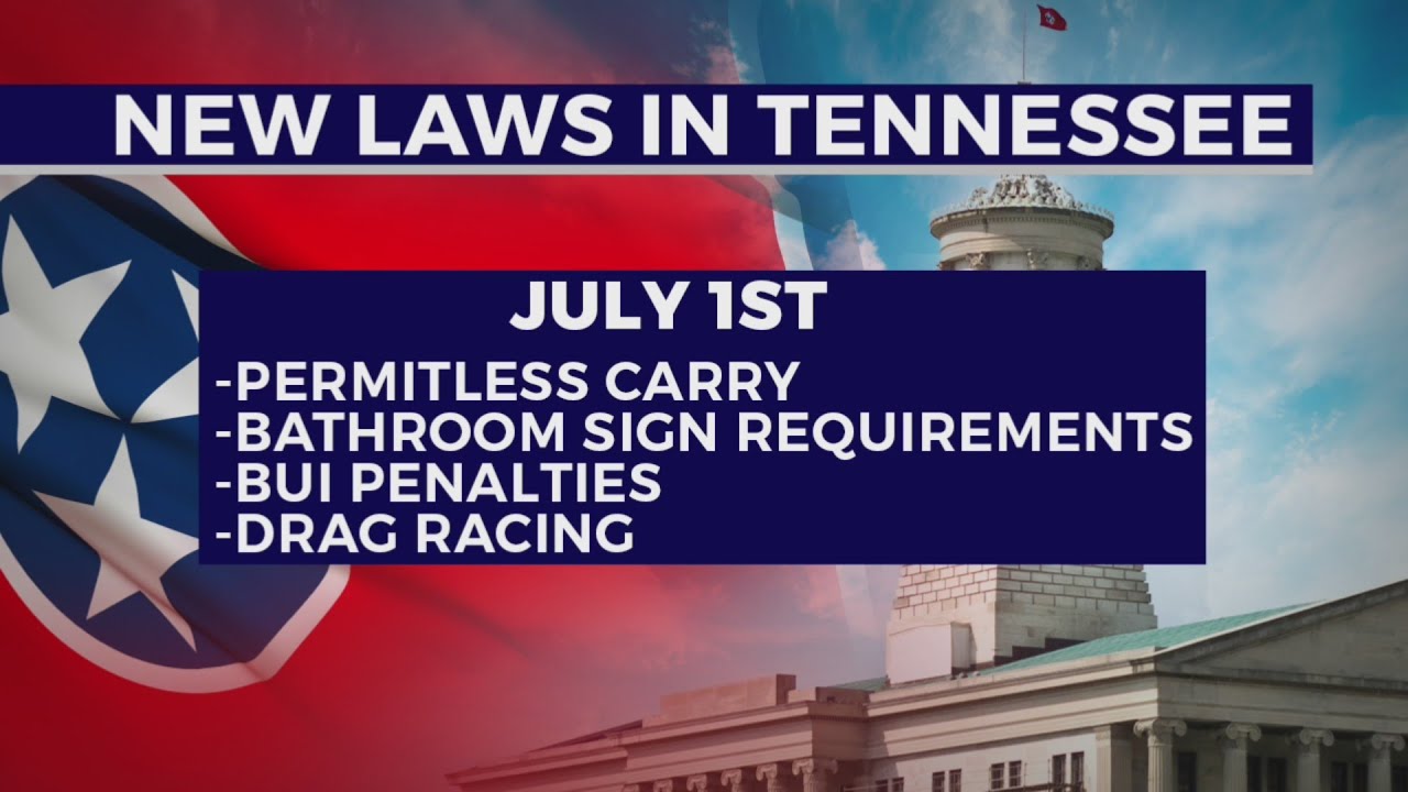 Nearly 3 dozen new laws go into effect July 1 YouTube