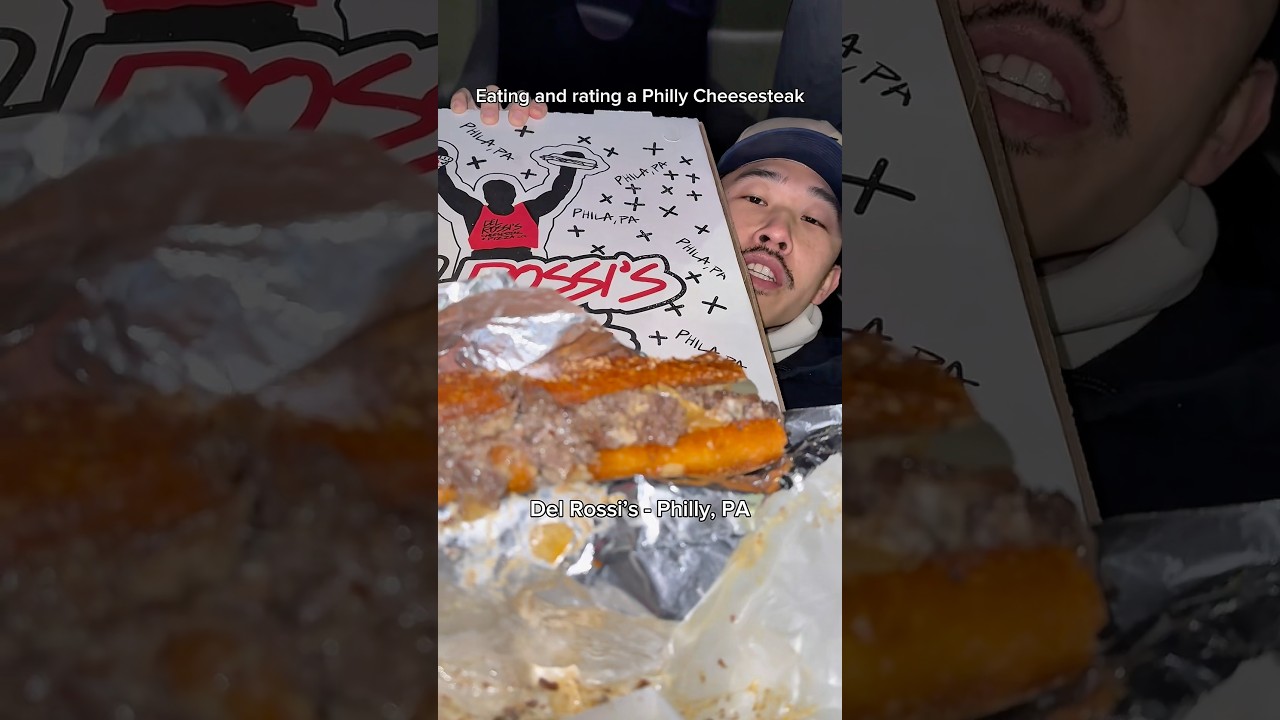 Rating Pizza and a Cheesesteak at Del Rossi’s in Philly