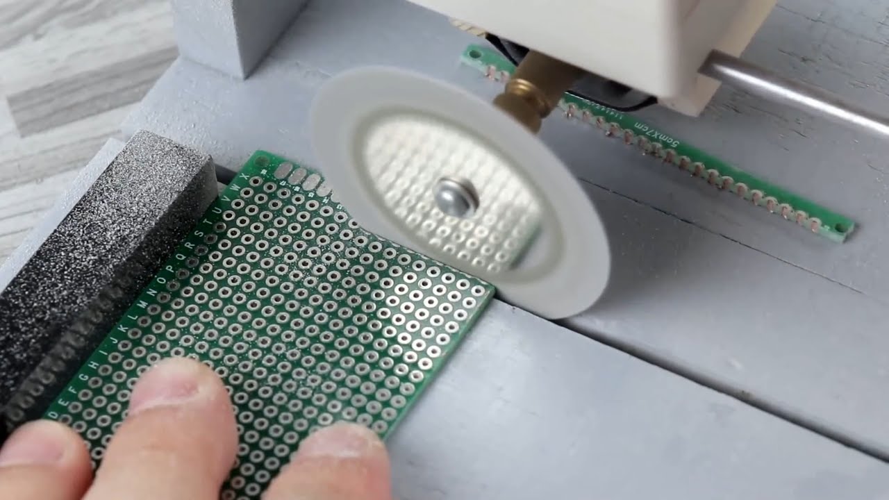 How To Make PCB Cutting Machine YouTube