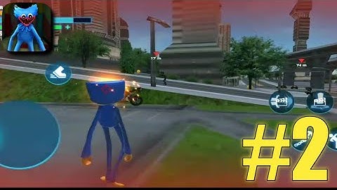 Poppy Rope Game - Gameplay GTA V MOD Part 2 for Android, ISO