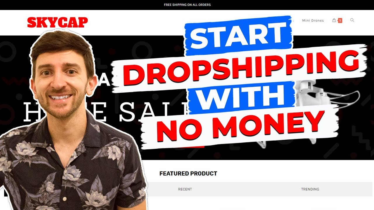 how to make money dropshipping with no money