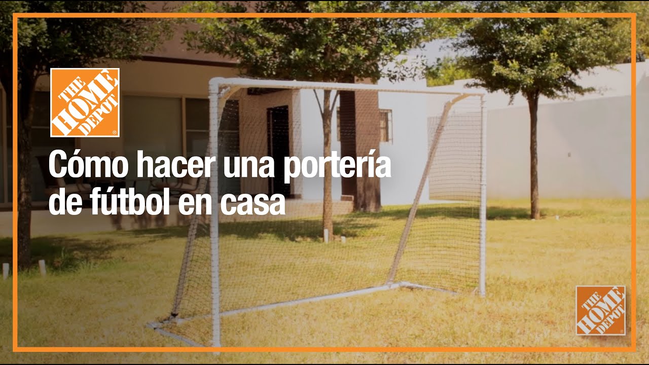 Cómo hacer una portería de fútbol en casa Organización The Home