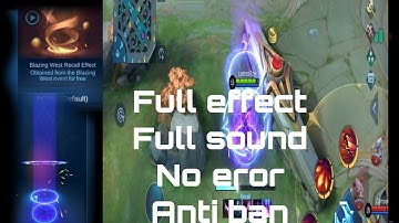 Script recall seal of anvil full effect Blazing west to seal of anvil