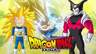 Vegeta vs Third Eye Demon King Gomah Epic Transformation Battle | Dragon Ball Daima Fanimation