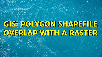 GIS: Polygon Shapefile Overlap with a Raster (2 Solutions!!)