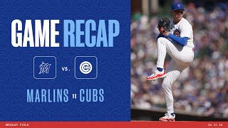 Cubs vs. Marlins Game Highlights | 4/21/24