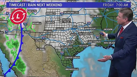 DFW Weather | Rain forecast next weekend in 14 day forecast