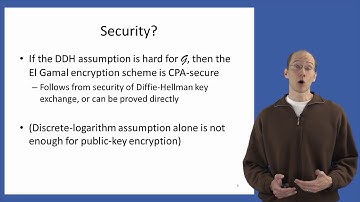 Discrete-Log-Based Public-Key Encryption - Cryptography