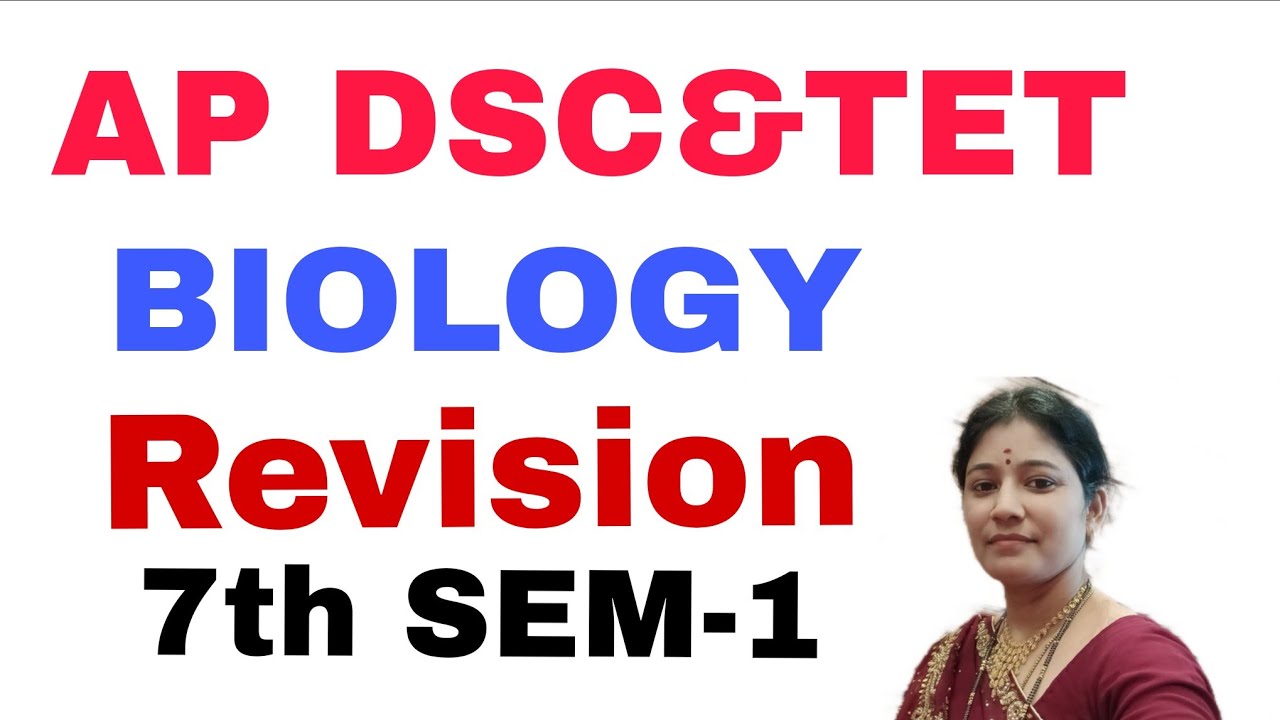 AP DSC 7TH CLASS BIOLOGY SEMESTER 1 ALL LESSONS REVISION - YouTube