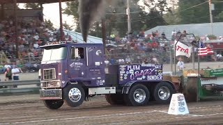 Big Rigs pulling in Tiffin, OH - OSTPA Truck Pulling 2011