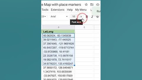 Generate Static Google Map in Google Sheets