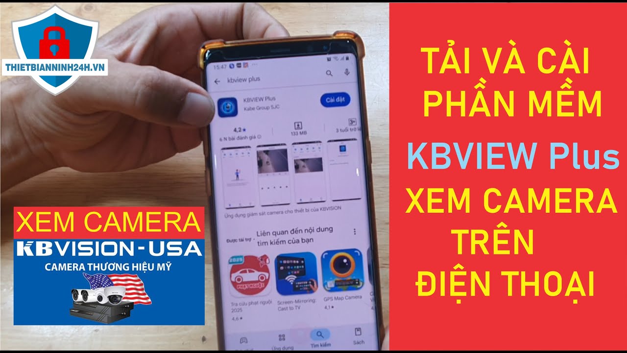 Tải và cài đặt phần mềm KBVIEW PLUS | xem camera KBVISION trên điện ...