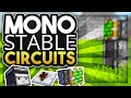 Minecraft Redstone: Mono-Stable Circuits