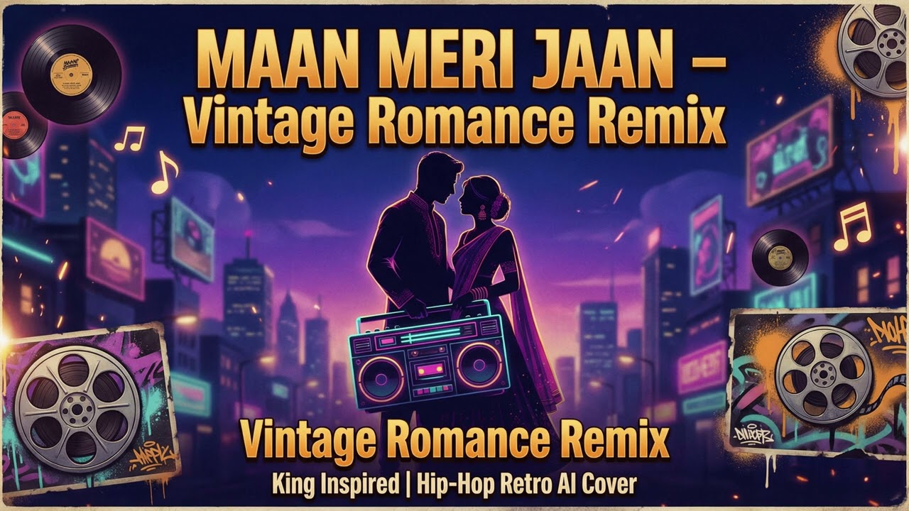 Maan Meri Jaan | Vintage Retro Version | King Rapper Style | Old Hindi Romantic Song | AI Cover